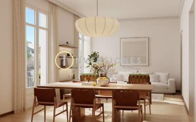 Piso reformado y luminoso en el Cuadrado de Oro – Venta residencial